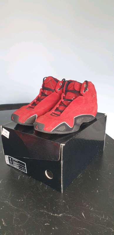 Nike Air Jordan 21 XX1 OG Red Suede Toro UK8 US9 EU42.5 | in County Antrim | Gumtree